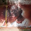 Wizerunek Jana Pawła II powrócił na mur przy Al. Kijowskiej [ zdjęcia ]