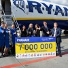 7 mln pasażerów Ryanaira w Krakowie
