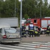 Wypadek na Kurdwanowie, sprawca był pijany - jedna osoba poszkodowana [ Zdjęcia ]