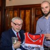 Marcin Gortat z wizytą u Prezydenta Krakowa Jacka Majchrowskiego [ zdjęcia ]