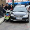 Mistrz parkowania w centrum Krakowa - odjechał na lawecie... [ zdjęcia ]