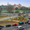 Rondo Grunwaldzkie: nowa zieleń jak ICE Kraków
