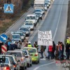Protest mieszkańców Górki Narodowej! Zablokowali al. 29 Listopada [ zdjęcia ]